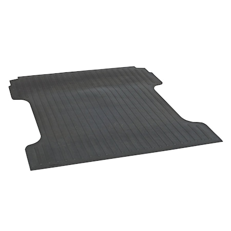 Dee Zee Direct-Fit, Without Raised Edges, 78-1/4" Length X 64" Width, Black, Rubber DZ86794